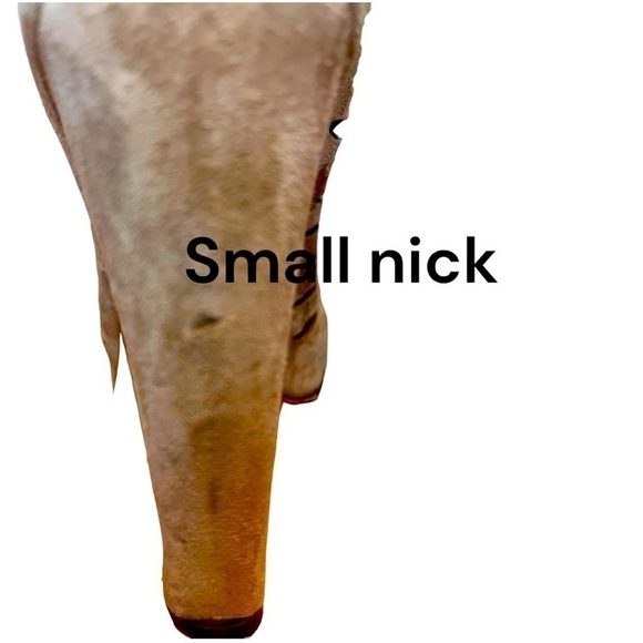 Diane Von Furstenberg Designer Lazer Cut Suede High Heel Booties - Picture 10 of 13